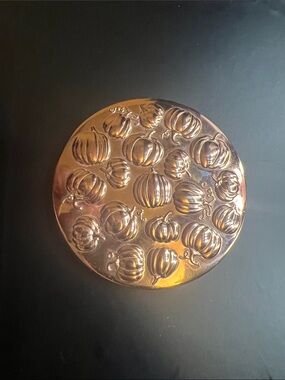 Copper Pumpkin Bath and Body Works Candle Top